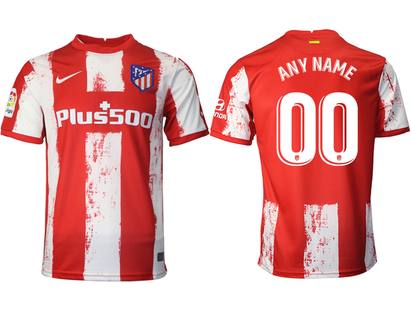 Atletico de Madrid home aaa version any name&number 2021/22 Soccer Jersey